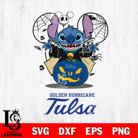 Tulsa Golden Hurricane Stitch Horror Halloween Svg Eps Dxf Png File, Digital Download, Instant Download