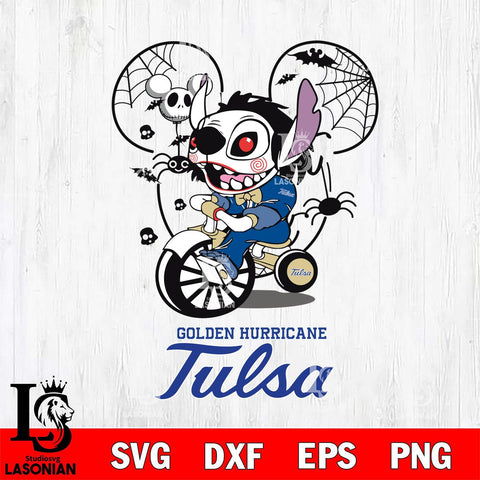 Tulsa Golden Hurricane Stitch Jigsaws Halloween Svg Eps Dxf Png File, Digital Download, Instant Download
