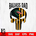 UAB Blazers Badass Dad Svg Eps Dxf Png File, Digital Download, Instant Download