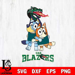 UAB Blazers Bluey & Bingo 3 Svg Eps Dxf Png File, NCAA svg, Digital Download, Instant Download
