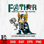 UAB Blazers Bluey Fathor Father day Svg Eps Dxf Png File, Digital Download, Instant Download