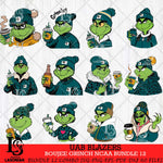 UAB Blazers Boujee Grinch NCAA Bundle 12 SVG Eps Dxf Png File, Digital Download, Instant Download