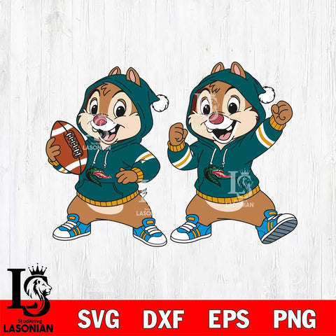 UAB Blazers Chip và Dale Football File Cut, NCAA SVG DXF EPS PNG FILE, Digital Download , Criucut , Silhouette