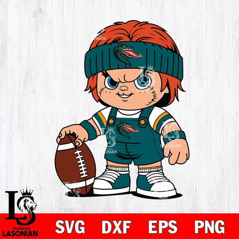 UAB Blazers Chucky Horror 5 Svg Eps Dxf Png File, NCAA svg, Digital Download, Instant Download