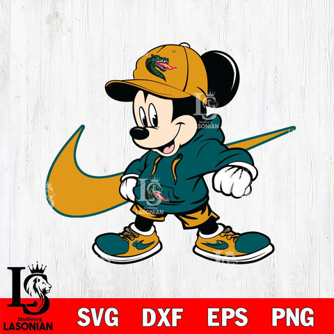 UAB Blazers Cool Mickey Mouse Svg Eps Dxf Png File, NCAA svg, Digital Download, Instant Download