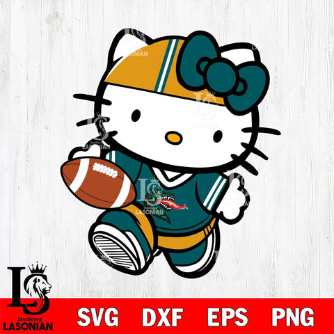 UAB Blazers Cute Hello Kitty Football 9 Svg Eps Dxf Png File, NCAA svg, Digital Download, Instant Download