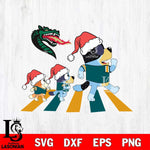 UAB Blazers Family Bluey Walking Christmas Svg Eps Dxf Png File, Digital Download, Instant Download