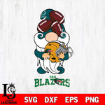 UAB Blazers Gnomes Helmet Svg Eps Dxf Png File, Digital Download, Instant Download
