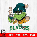UAB Blazers Grinch Cofffe Hoodie Cut Files Cricut, Svg Dxf Eps Png file, Digital download , Silhouette