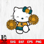 UAB Blazers Hello Kitty Cheerleader Svg Eps Dxf Png File, Digital Download, Instant Download