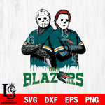 UAB Blazers Jason Voorhees 8 Svg Eps Dxf Png File, Digital Download