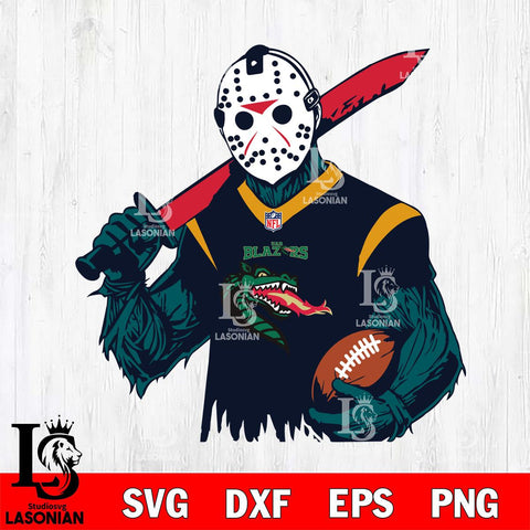 UAB Blazers Jason Voorhees Horror 11 Svg Eps Dxf Png File, NCAA svg, Digital Download, Instant Download