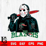 UAB Blazers Jason Voorhees Horror 12 Svg Eps Dxf Png File, NCAA svg, Digital Download, Instant Download