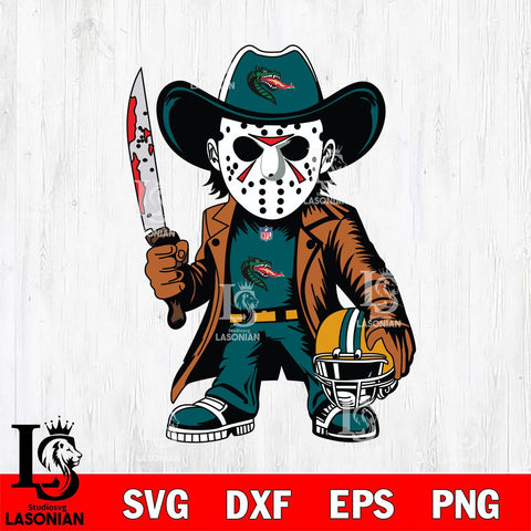UAB Blazers Jason Voorhees Horror Svg Eps Dxf Png File, NCAA svg, Digital Download, Instant Download