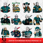 UAB Blazers Jason Voorhees Horror Bundle 12 SVG Eps Dxf Png File, bundle NCAA svg, Digital Download, Instant Download