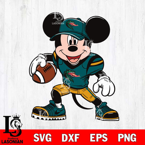 UAB Blazers Mickey Mouse Svg Eps Dxf Png File, NCAA svg, Digital Download, Instant Download