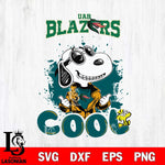 UAB Blazers Snoopy Sport 7 Svg Eps Dxf Png File, Digital Download