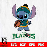 UAB Blazers Stitch Disney, Svg Eps Dxf Png File, Digital Download