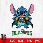 UAB Blazers Stitch Vampire halloween Svg Eps Dxf Png File, NCAA svg, Digital Download, Instant Download