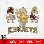 UCF Knights 3 Gnomes Football Svg Eps Dxf Png File, Digital Download, Instant Download
