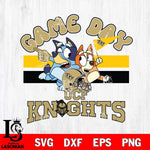 UCF Knights Bluey & Bingo 9 Svg Eps Dxf Png File, NCAA svg, Digital Download, Instant Download