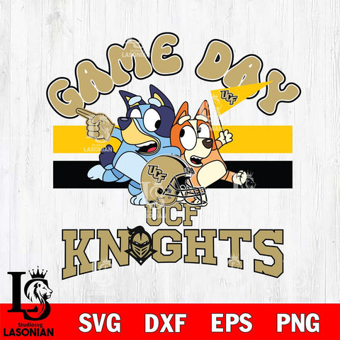 UCF Knights Bluey & Bingo 9 Svg Eps Dxf Png File, NCAA svg, Digital Download, Instant Download