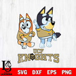 UCF Knights Bluey Chilli Mode Dance Svg Eps Dxf Png File, Digital Download, Instant Download