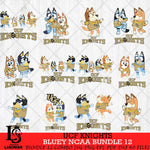 UCF Knights Bluey Dace Mode NCAA Bundle 12 SVG Eps Dxf Png File, Digital Download, Instant Download