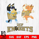 UCF Knights Bluey Dance Svg Eps Dxf Png File, Digital Download, Instant Download