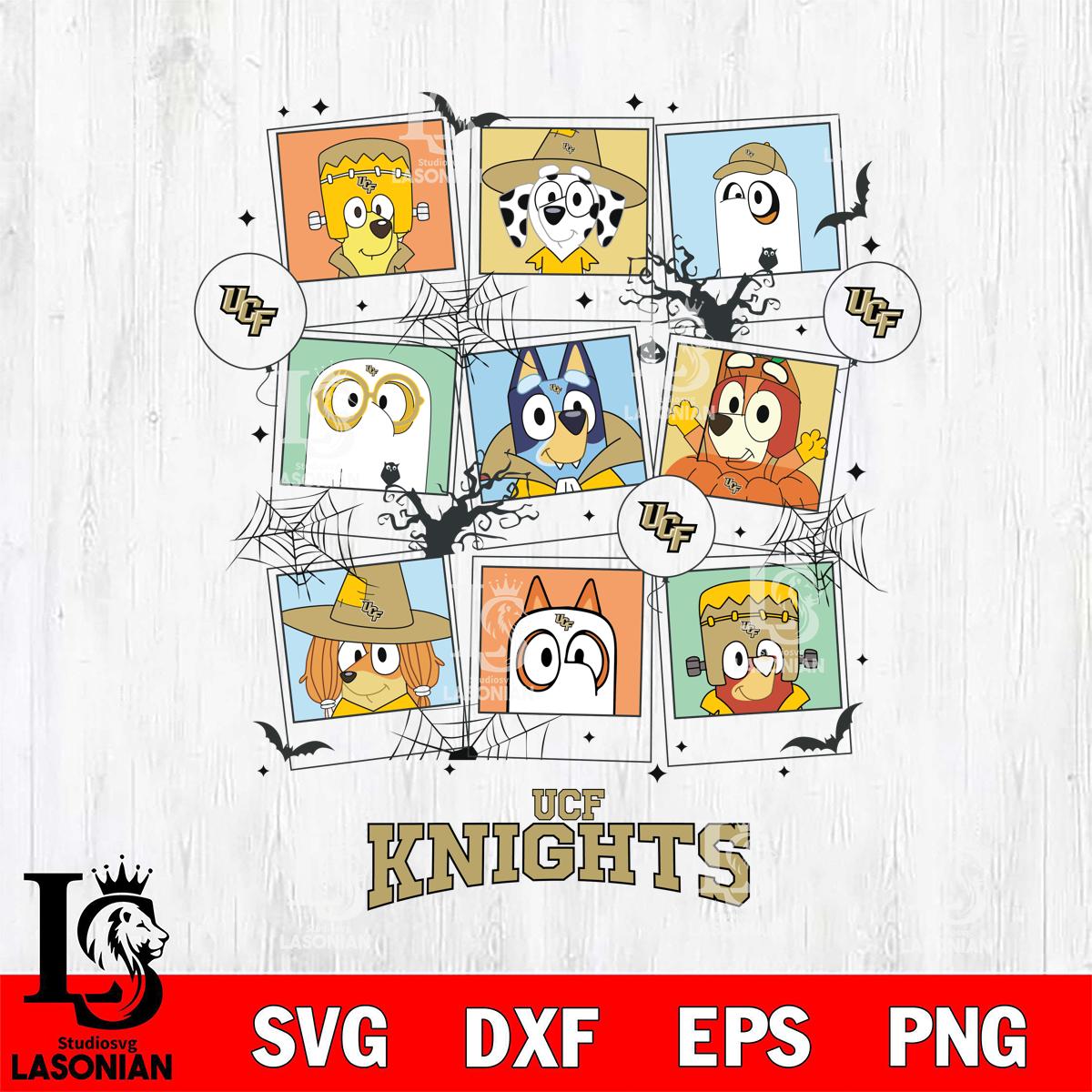 UCF Knights Bluey Halloween Sport – lasoniansvg