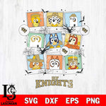 UCF Knights Bluey Halloween Sport Svg Eps Dxf Png File, Digital Download, Instant Download