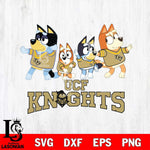 UCF Knights Bluey Mode Dance Squats Svg Eps Dxf Png File, Digital Download, Instant Download