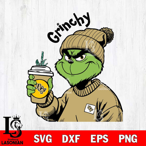 UCF Knights Boujee Grinch 10 Svg Eps Dxf Png File, Digital Download, Instant Download