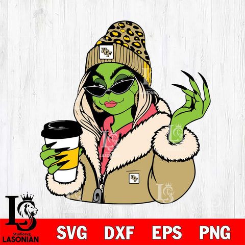 UCF Knights Boujee Grinch 9 Svg Eps Dxf Png File, Digital Download, Instant Download