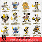 UCF Knights Disney NCAA Bundle Svg PNG 12 Svg Eps Dxf Png File, Digital Download