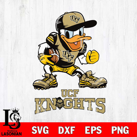 UCF Knights Donal Duck Disney, Svg Eps Dxf Png File, Digital Download