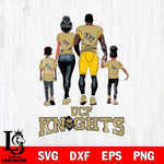UCF Knights Family Love Rugby SVG DXF EPS PNG FILE,NCAA SVG, Father day Digital Download,Instant Download, Silhouette