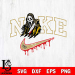 UCF Knights Ghostface Nike Svg Eps Dxf Png File, Digital Download, Instant Download