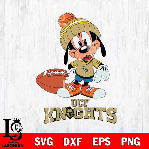 UCF Knights Goofy Football SVG DXF EPS PNG FILE,NCAA svg ,Football Digital Download,Instant Download, Silhouette