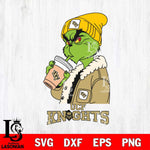 UCF Knights Grinch Bougie Football Svg Eps Dxf Png File, Digital Download, Instant Download