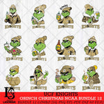 UCF Knights Grinch Christmas NCAA Bundle 12 Svg Eps Dxf Png File,Cricut files, Digital Download, Instant Download