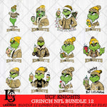 UCF Knights Grinch NCAA Bundle 12 SVG Eps Dxf Png File, Digital Download, Instant Download