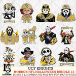 UCF Knights Halloween Bundle 12 SVG Svg Eps Dxf Png File, NCAA bundle svg, Digital Download, Instant Download