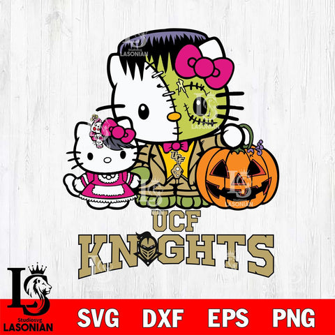 UCF Knights Hello Kitty Horror 10 Svg Eps Dxf Png File, Digital Download