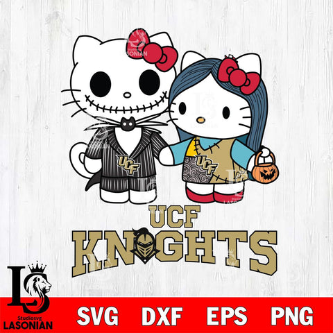 UCF Knights Hello Kitty Horror 11 Svg Eps Dxf Png File, Digital Download