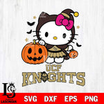 UCF Knights Hello Kitty Horror 1 Svg Eps Dxf Png File, Digital Download