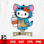 UCF Knights Hello Kitty Stitch Svg Eps Dxf Png File, NCAA svg, Digital Download, Instant Download