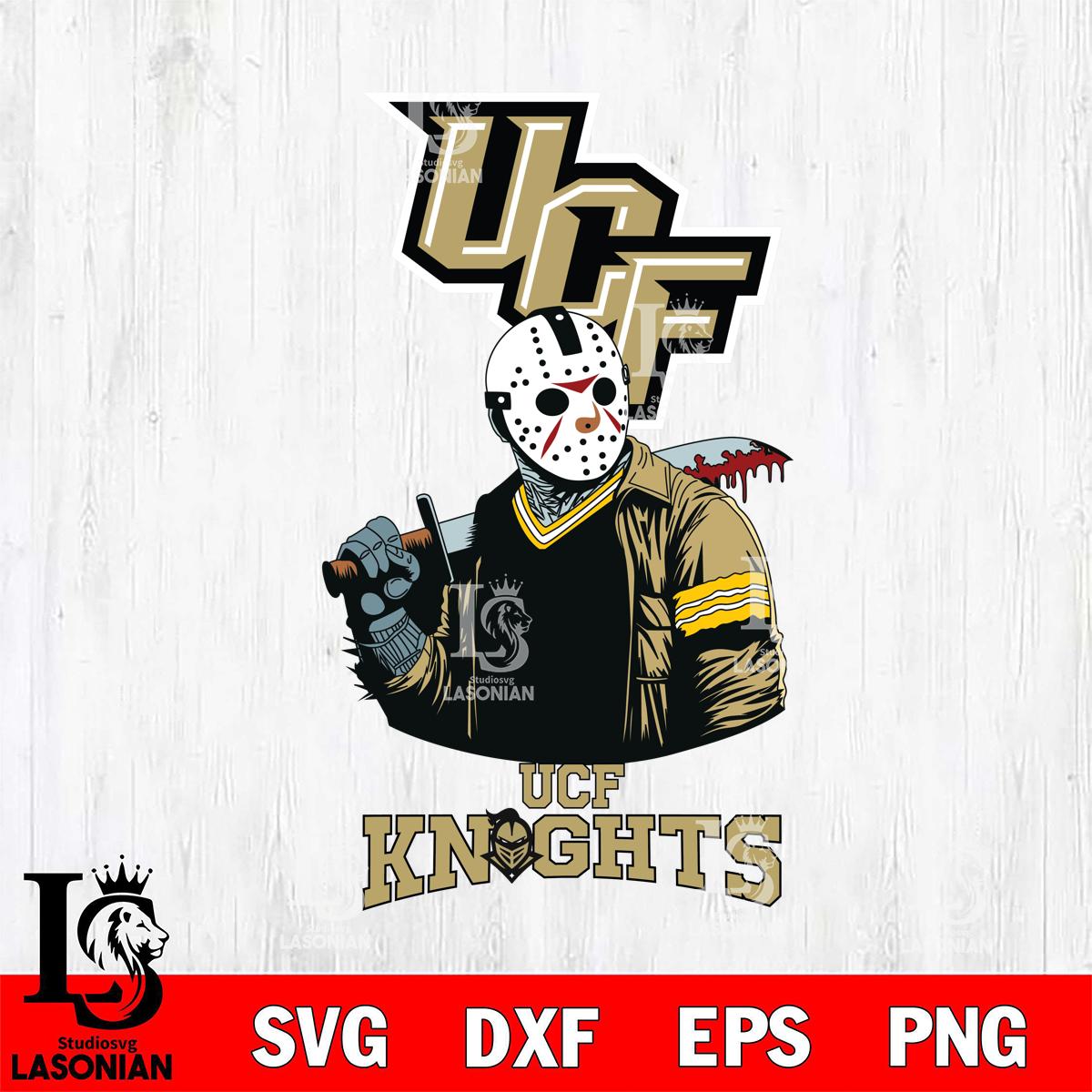 UCF Knights Jason Voorhees 10 – lasoniansvg