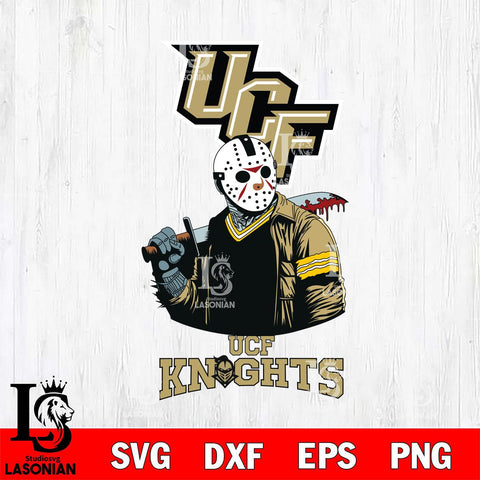 UCF Knights Jason Voorhees 10 Svg Eps Dxf Png File, Digital Download