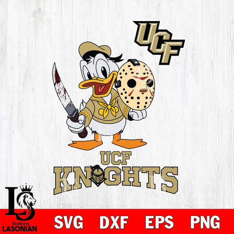 UCF Knights Jason Voorhees 12 Svg Eps Dxf Png File, Digital Download